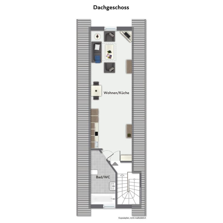 Strandvilla Krabbe Wohnung 07 볼텐하겐 외부 사진